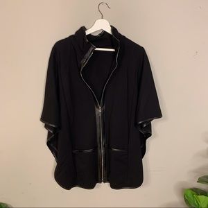 Joseph Ribkoff Zip-Up Cape Poncho